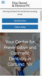 Mobile Screenshot of elitedentalanddenture.com